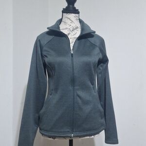 The North Face Women's Slate Grey Full-Zip Utility Jacket